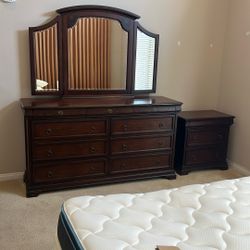 Dresser And End Stand Estate Sale