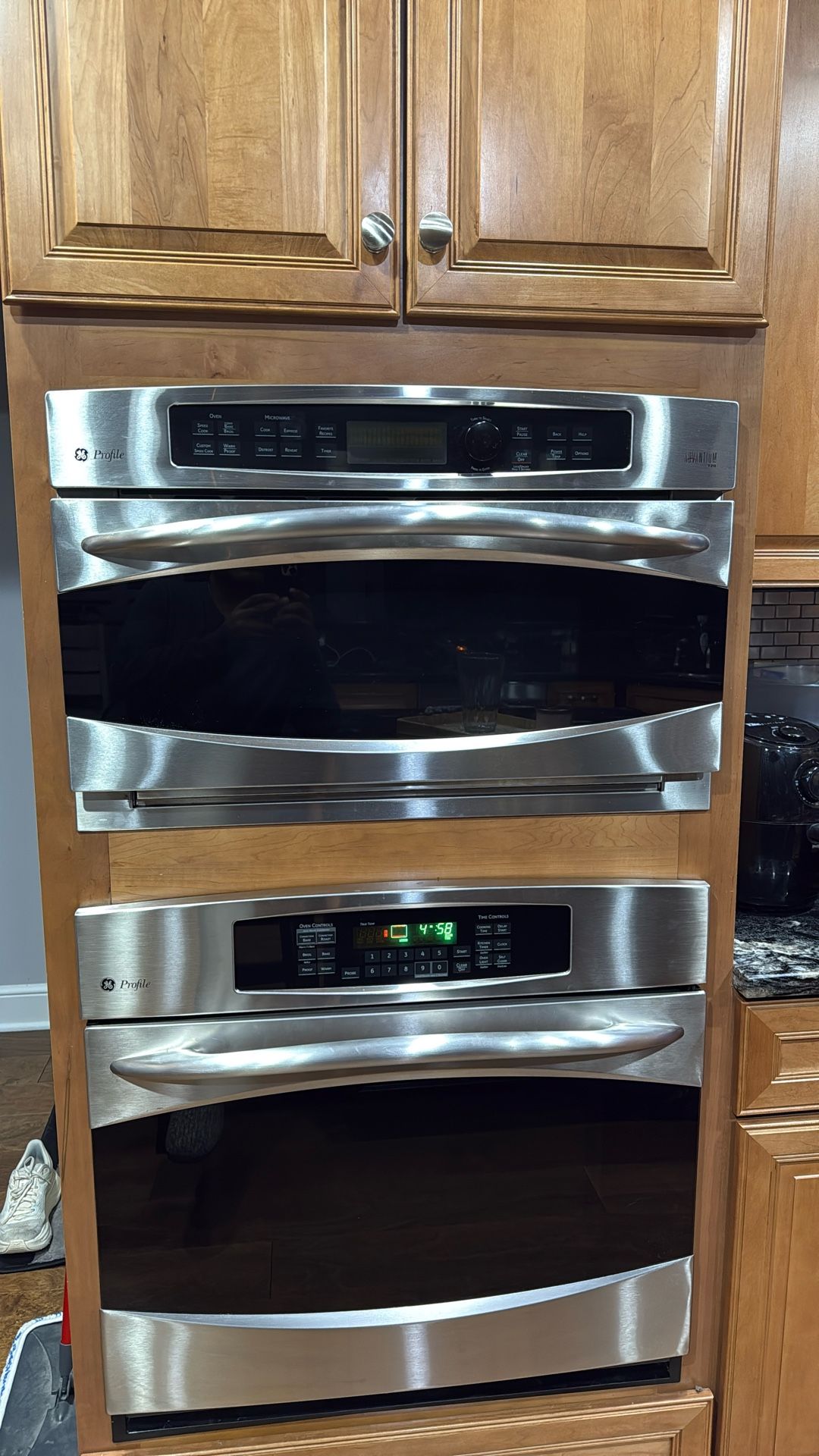 Microwave/oven Combo