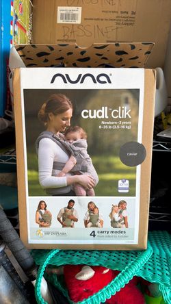Nuna Cudl click caviar