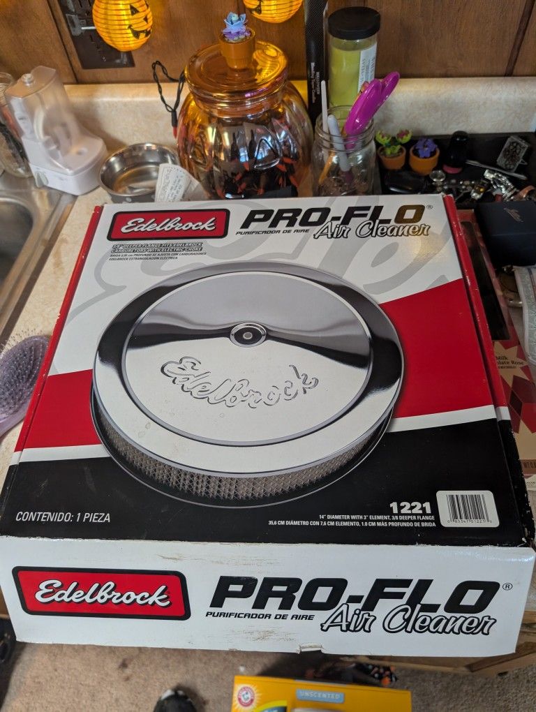 Chevy Edelbrock Pro Cleaner Air Filter