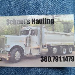 Gravel, Topsoil, Bark, Granite Dump Truck