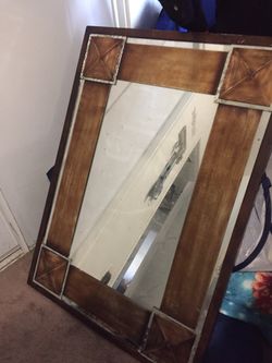 Beautiful distressed mirror
