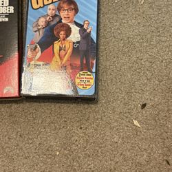 Austin Powers Gold Member VHS
