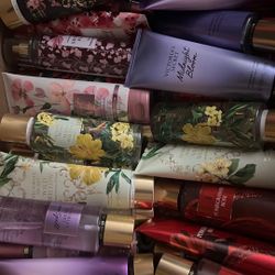 cream and perfume Victoria Secret