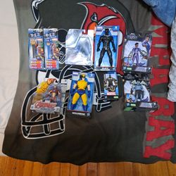 Marvel Toys Black Panther, Wolverine Ironman 