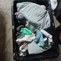 Blankets And Miscellaneous Baby Clothes