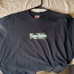 Supreme Camo Box Logo T