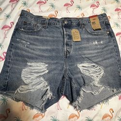 Levi’s 501 Shorts High Rise
