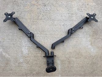 Dual Screen Desk Mount - Clean and Great Condition. Priced for Fast Sale!