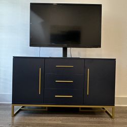 Indigo Blue Multi-Functional Sideboard