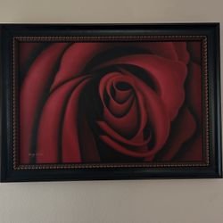 Beautiful and colorful rose artwork 