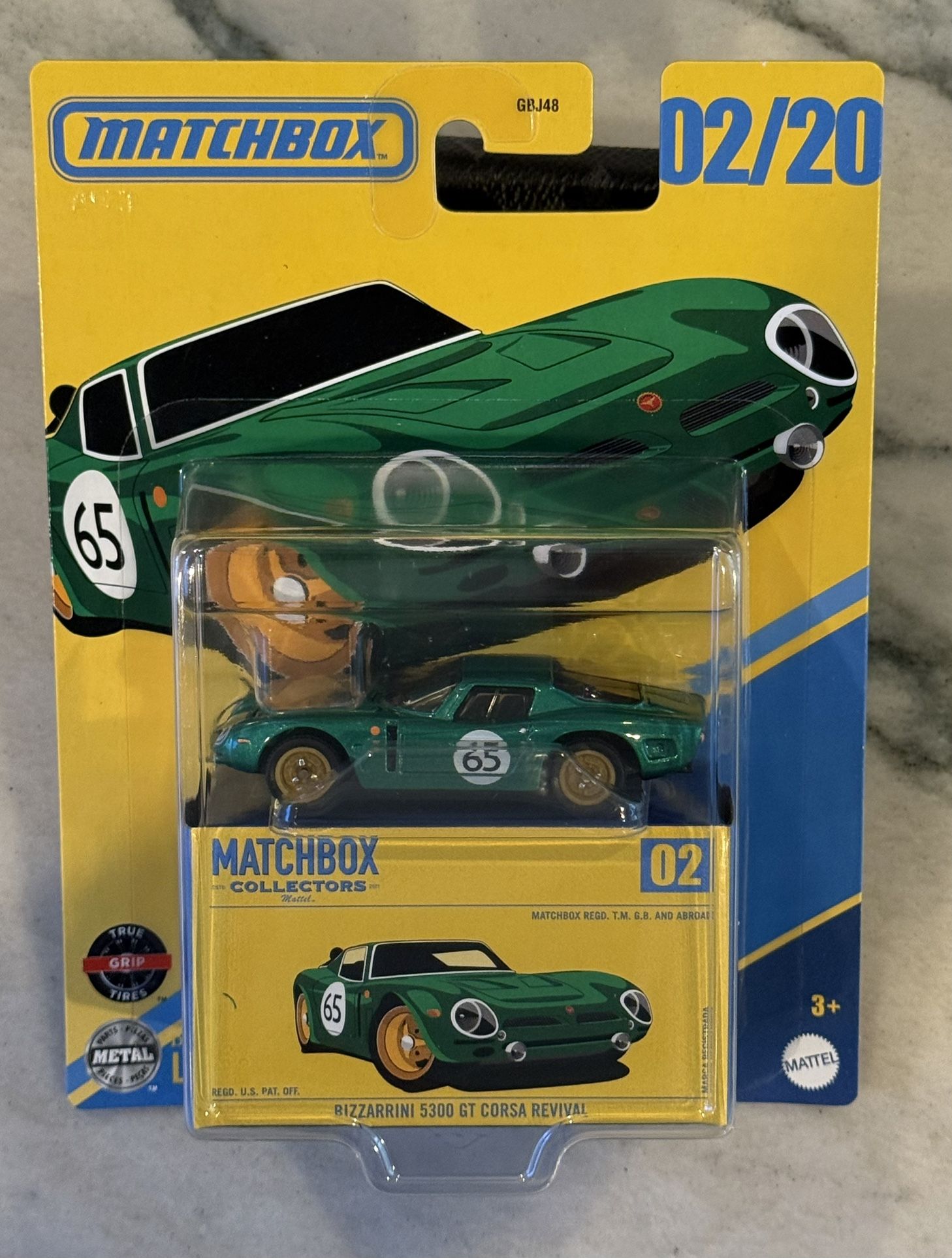Matchbox Bizzarrini 5300GT Corsa Revival