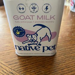 Goat Milk For Pets 