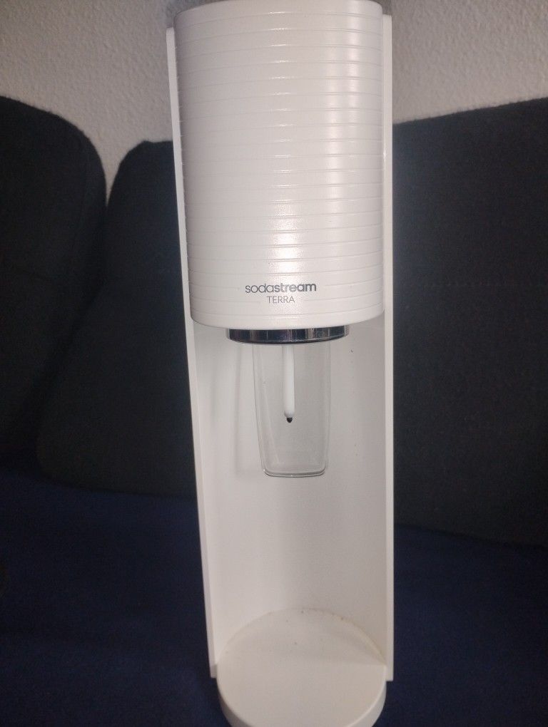 SodaStream Terra Sparkling Water Maker with CO2 and Carbonating Bottle