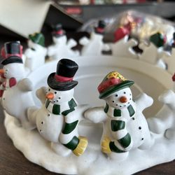 Partylite Snowman Candle Holder