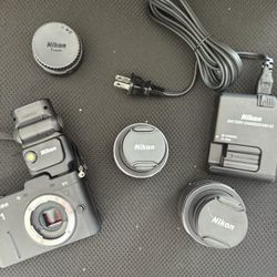 Nikon 1 V1 Camera + 2-Lens Kit – Excellent Deal! (Everything Included!)
