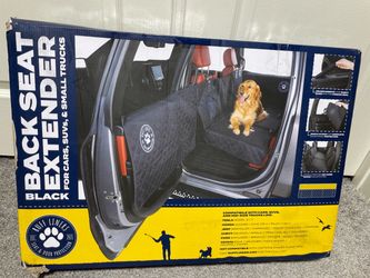 Black Seat Extender for Dogs