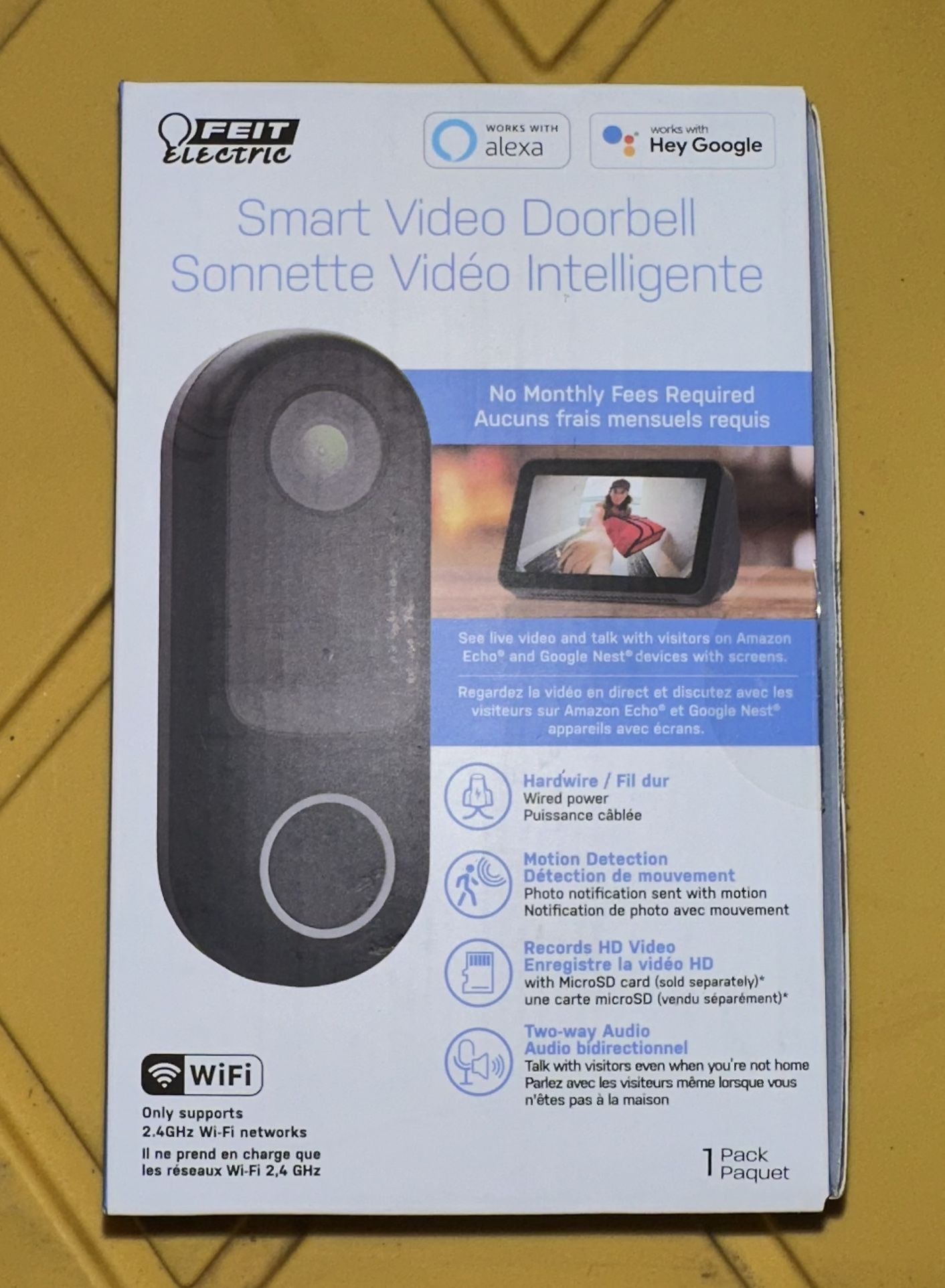 Smart Video Doorbell Camera