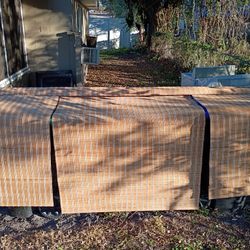 Outdoor Bamboo Roll-up Blinds 