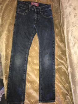 Levi's 510 black super skinny jeans (12 regular)