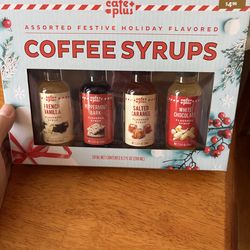 Coffee syrups