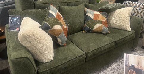 GREEN SOFA *moving sale*