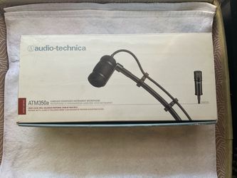 Audio-Technica ATM350GL Professional Instrument Microphone – Like New – Guitar Mount