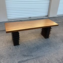 Modern Bench ( Can Deliver For $10 )