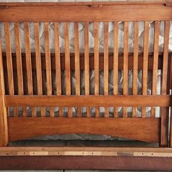Mission Style Queen Bed Frame