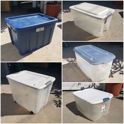 Storage Bin Containers- $7 Each Or 2 For $10