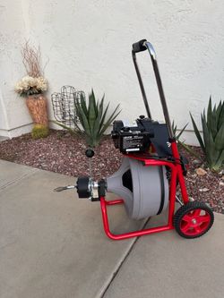 Drain cleaner auto feed brand new / pipe snake