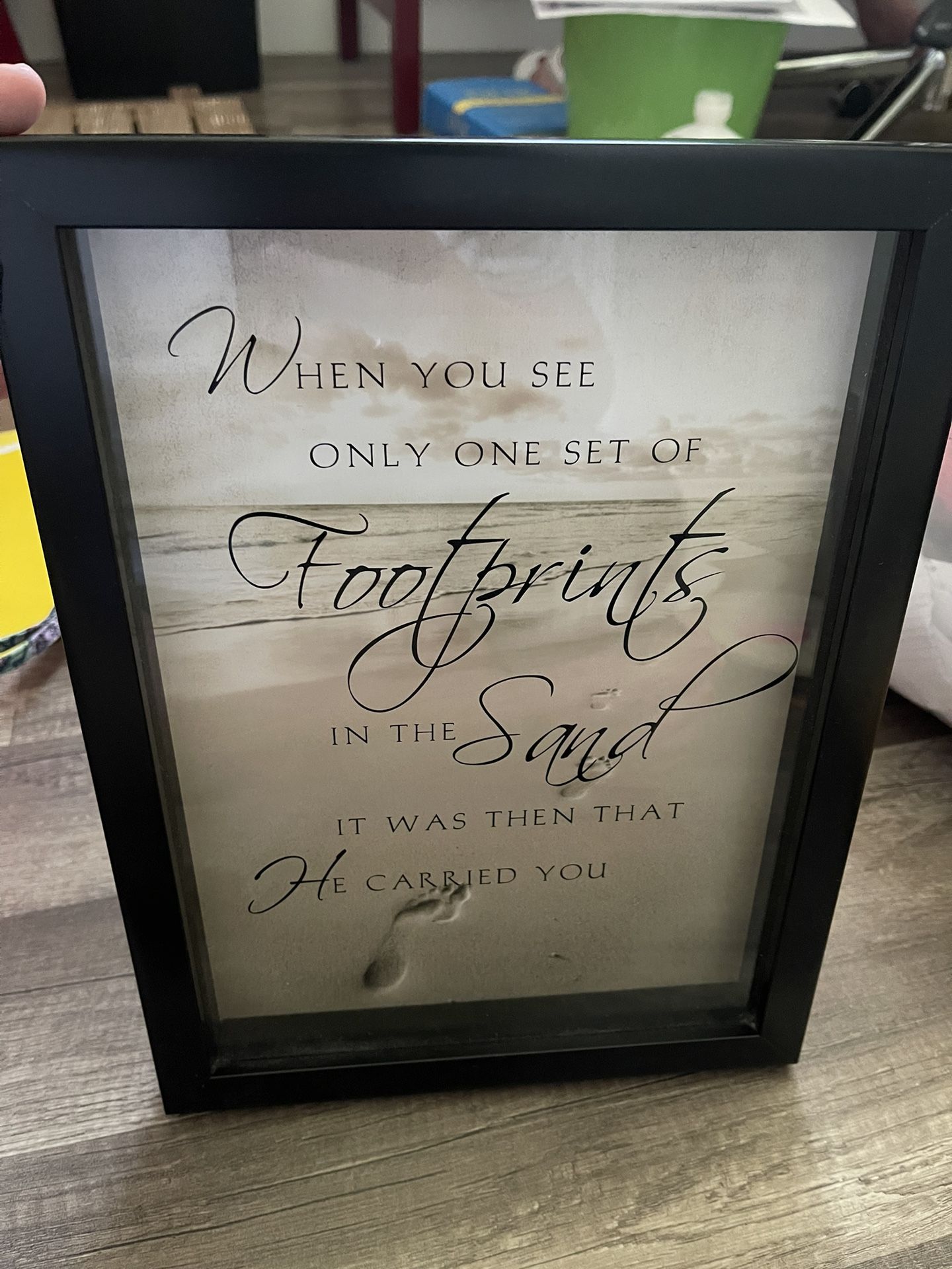 Footprints Wall Decor