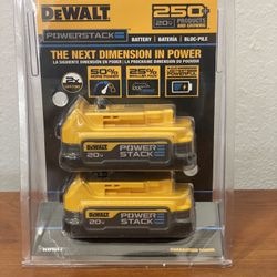 DEWALT DCBP034 2 20V POWERSTACK Compact Battery 2 Pack