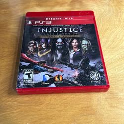 PlayStation 3 / PS3 - Injustice 