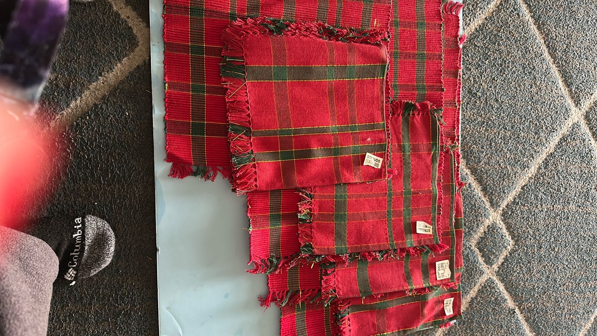 Christmas Placemats W/Napkins