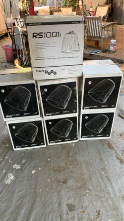 Soundtube 6 speaker RS600I and one RS1001I subwoofer .