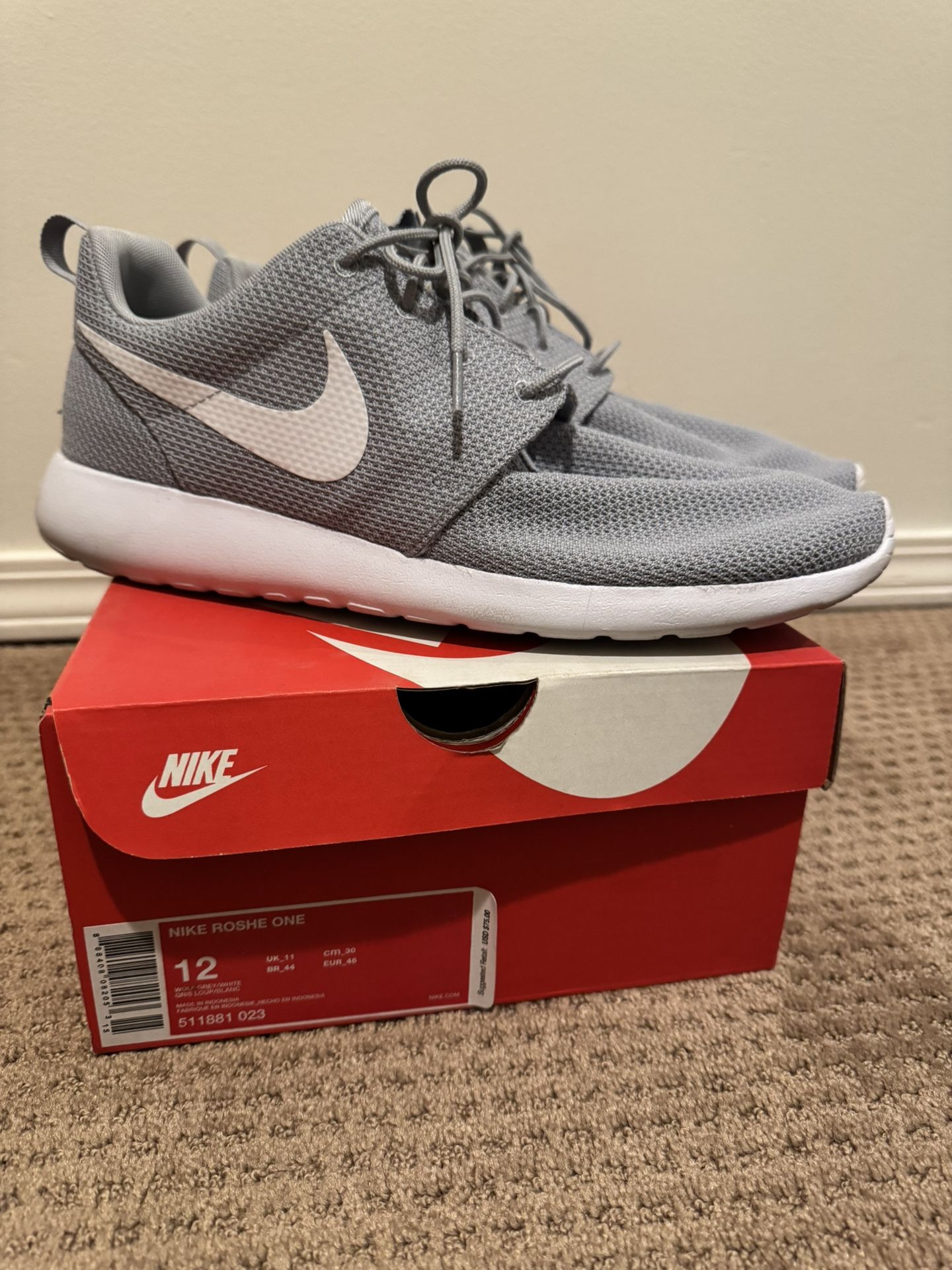 Nike Roshe One (men’s size 12)