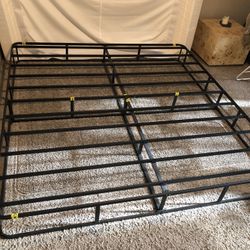 Metal King Size Bed frame 9” Tall