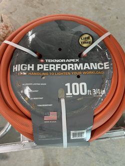 Lifetime warranty high-performance water hose 100 foot
