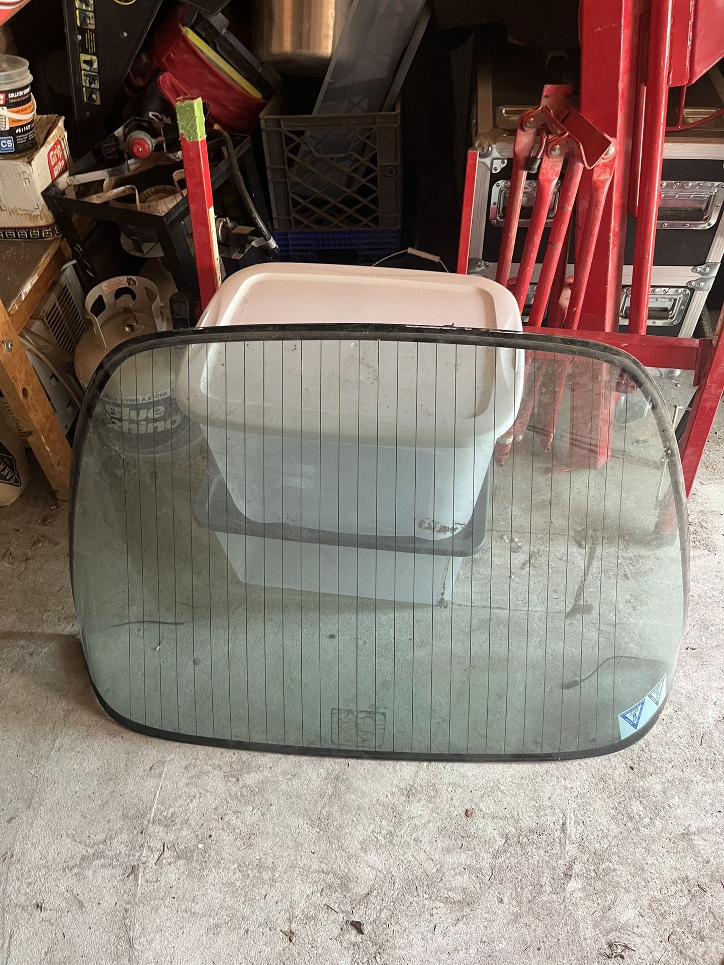 OEM 84/96 Chevy corvette rear heated back window glass