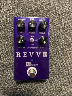 Revv Gen3 overdrive/distortion pedal guitar effect