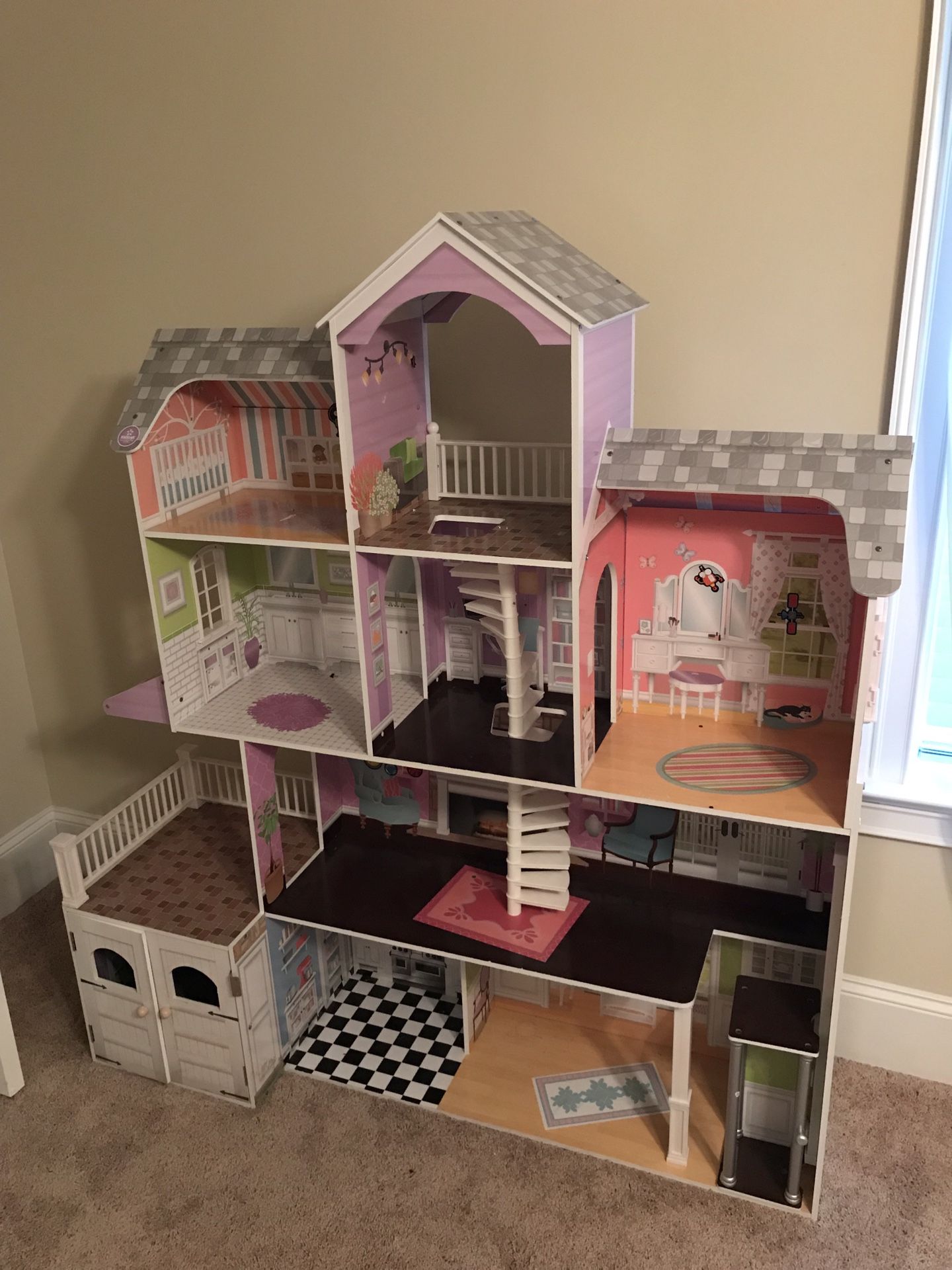 Girls Life Size Doll House