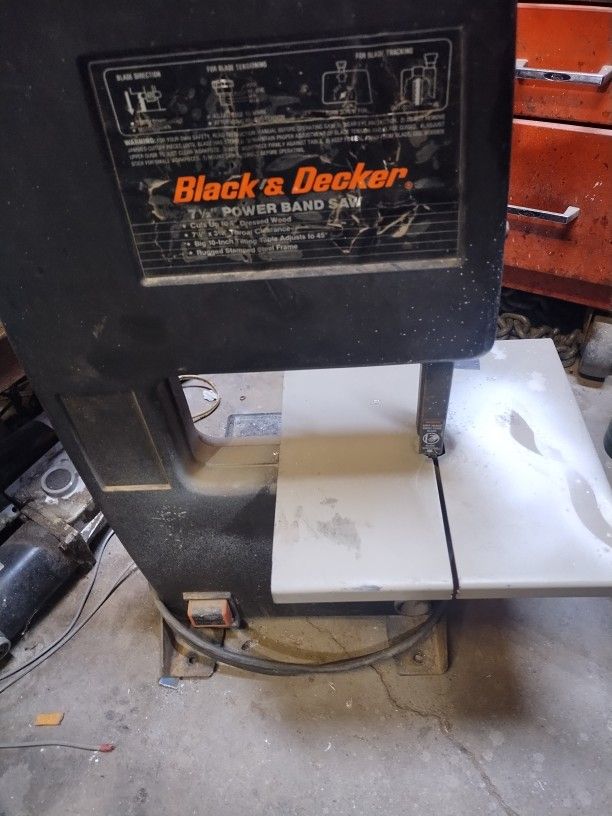 Black And Decker Band Saw