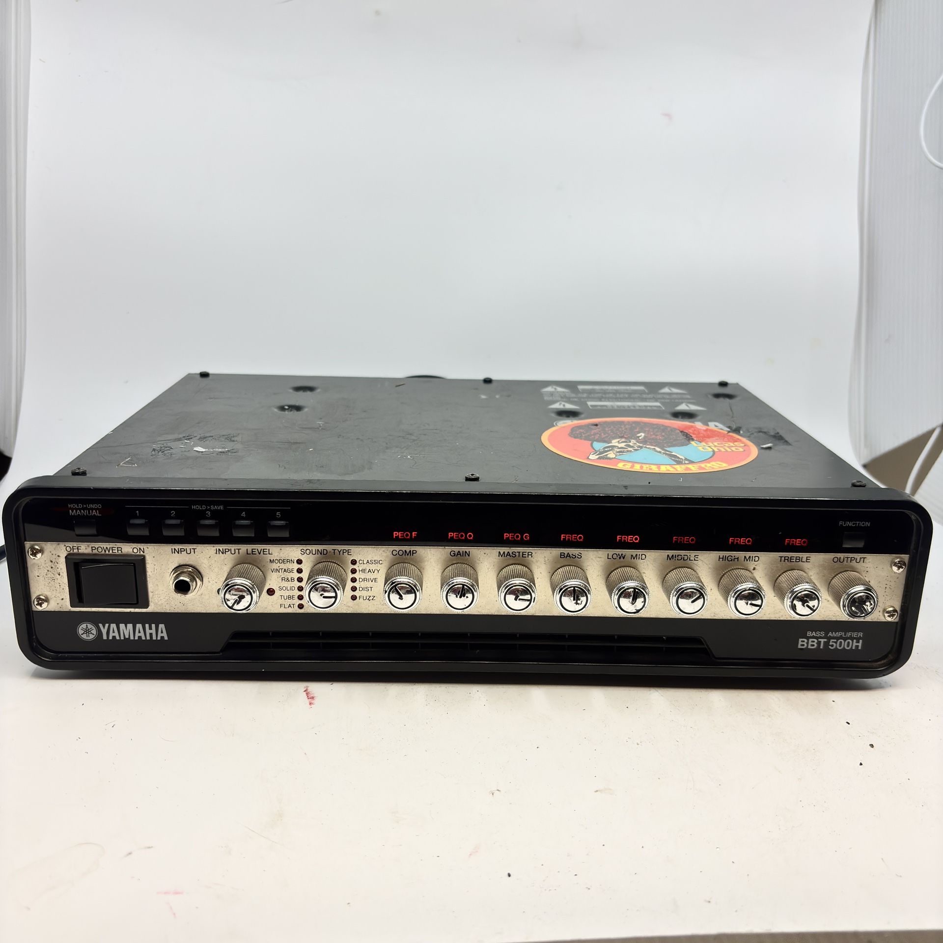 Yamaha BBT 500H Bass Amplifier Head 500W Lightweight Rackmount Amp