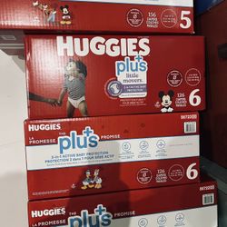 huggies diaper Size 5 , 6