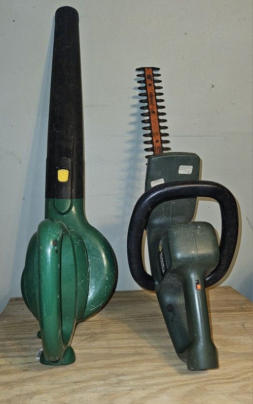 Leaf Blower & Hedge Cutter