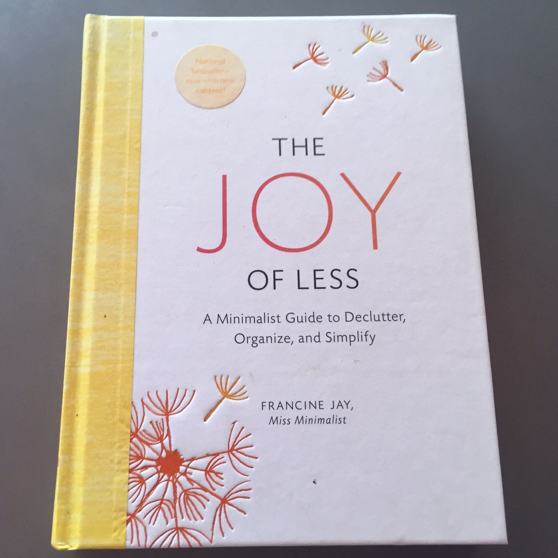 The Joy Of Less Book