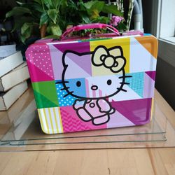 Hello Kitty Mini Lunchbox And Deck Of Playing Cards