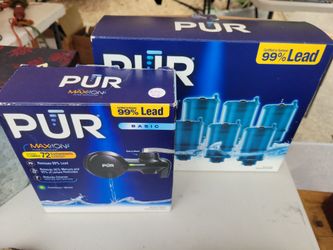 Water filter with filters