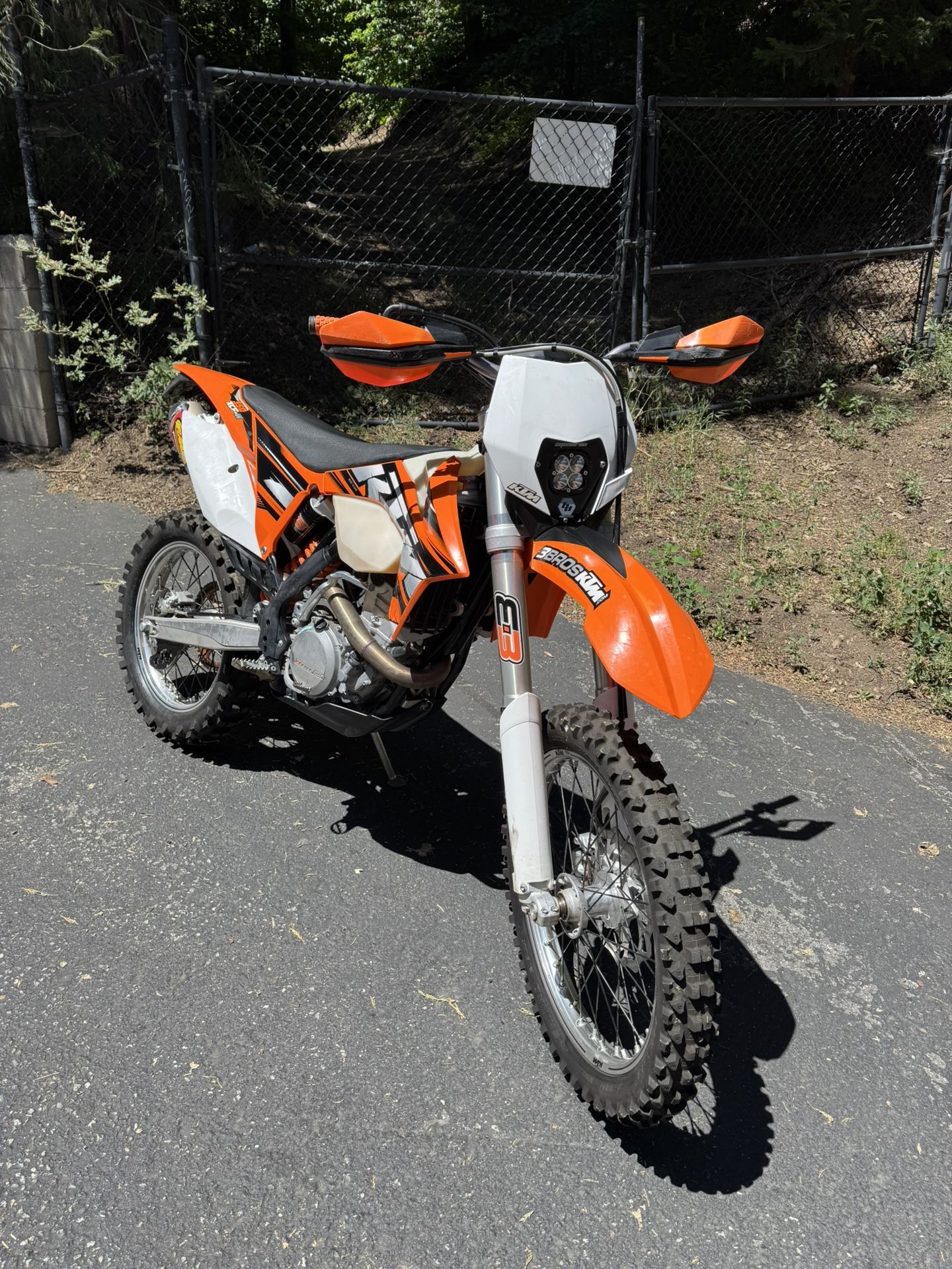 2013 Ktm 350 Xcf-w Green sticker